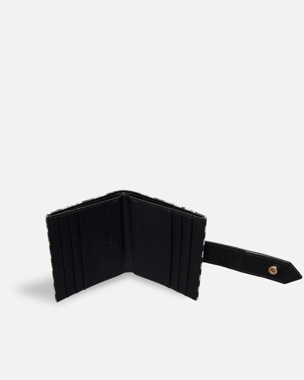 Carteras Y Monederos | Lonbali Billetera Cuadrada Born B&W Negro