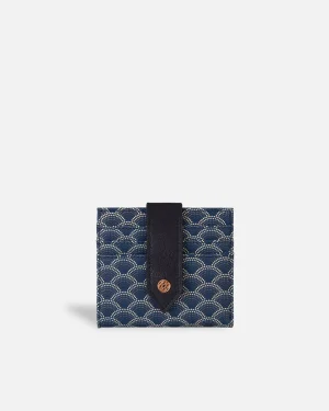 Carteras Y Monederos | Lonbali Billetera Cuadrada Kubu Azul Marino