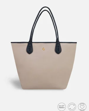 Bolsos Shopper | Lonbali Bolso Basic Conscious Beige