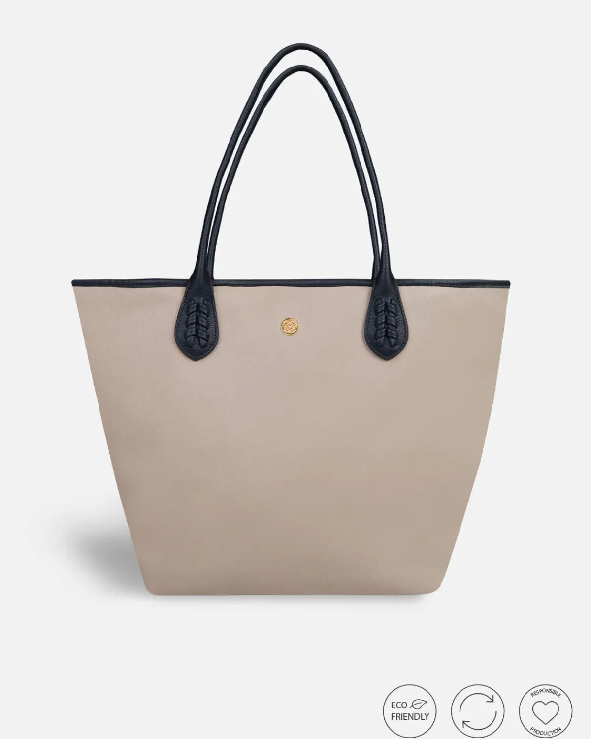 Bolsos Shopper | Lonbali Bolso Basic Conscious Beige