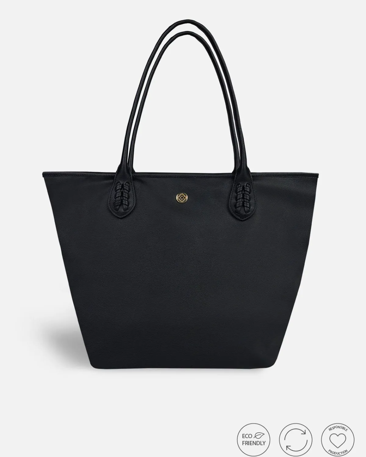 Bolsos Shopper | Lonbali Bolso Basic Conscious Negro