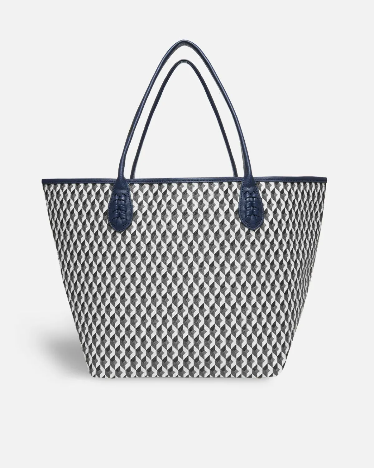 Bolsos Shopper | Lonbali Bolso Born B&W Navy