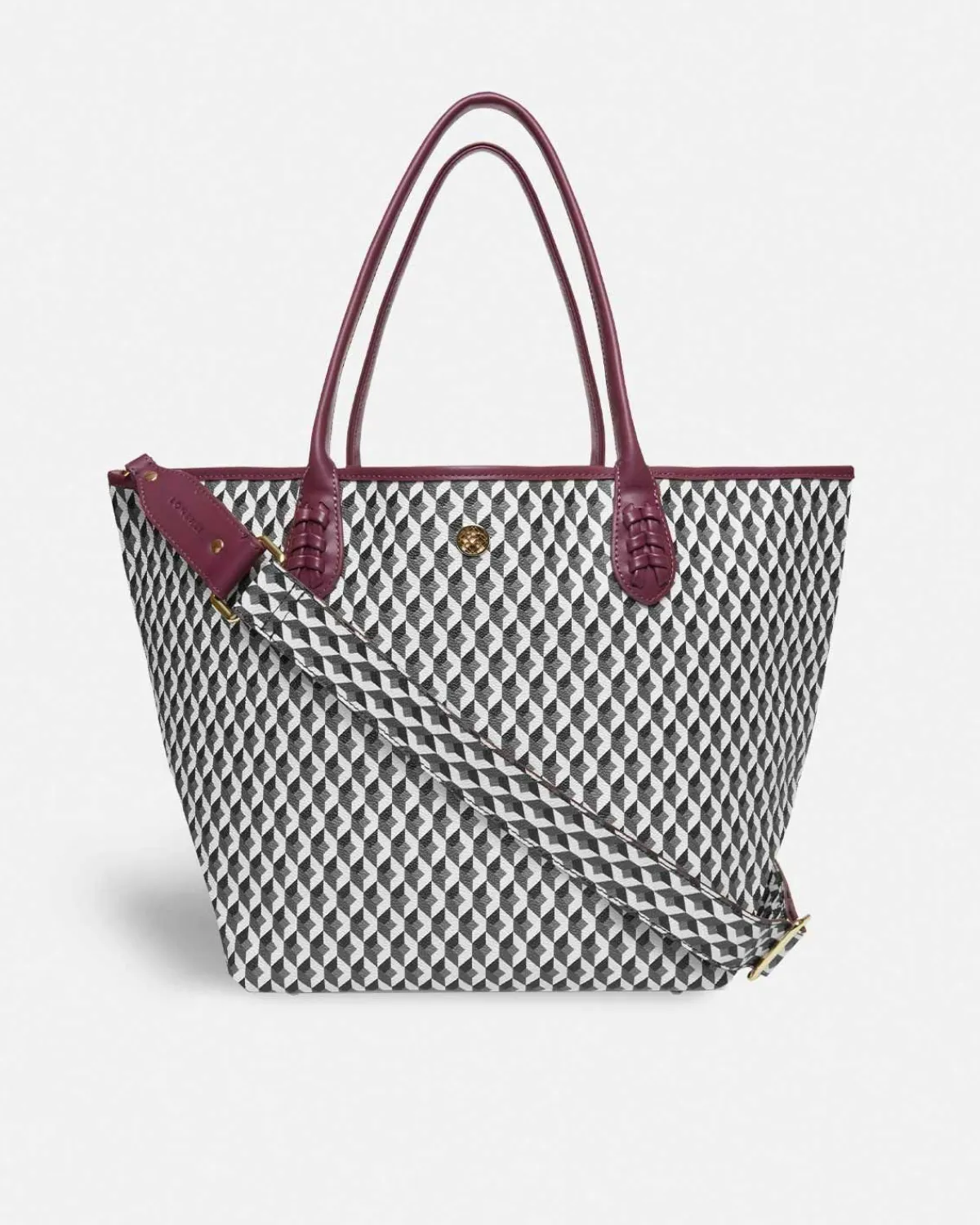 Bolsos Shopper | Lonbali Bolso Born B&W Wine