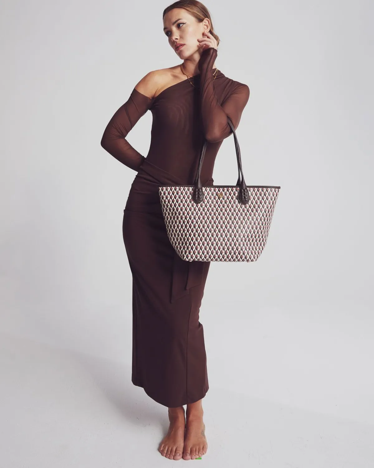 Bolsos Shopper | Lonbali Bolso Born Midi Cherry