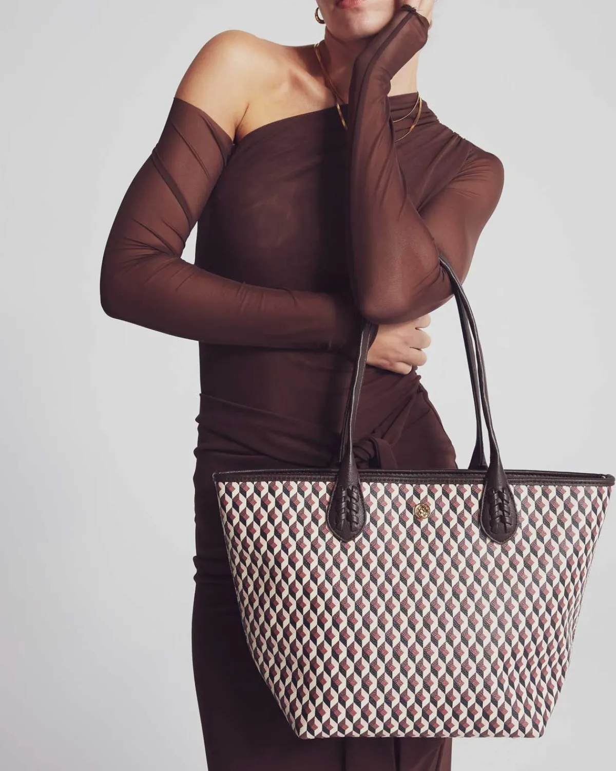 Bolsos Shopper | Lonbali Bolso Born Midi Cherry