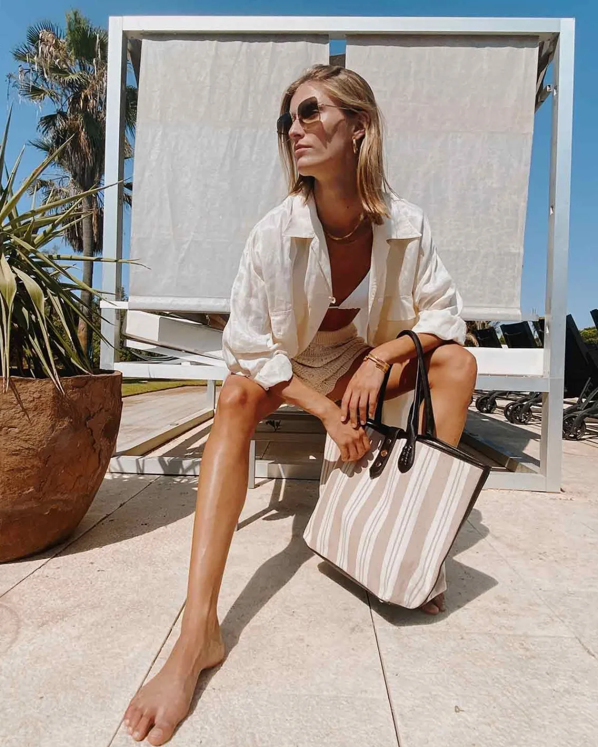 Bolsos Shopper | Lonbali Bolso Comte Beige