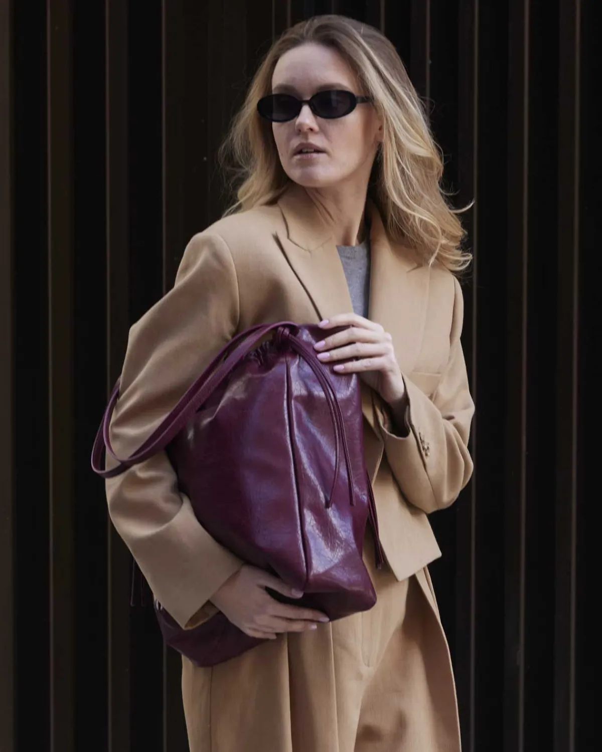 Bolsos De Hombro | Lonbali Bolso Julias Burdeos