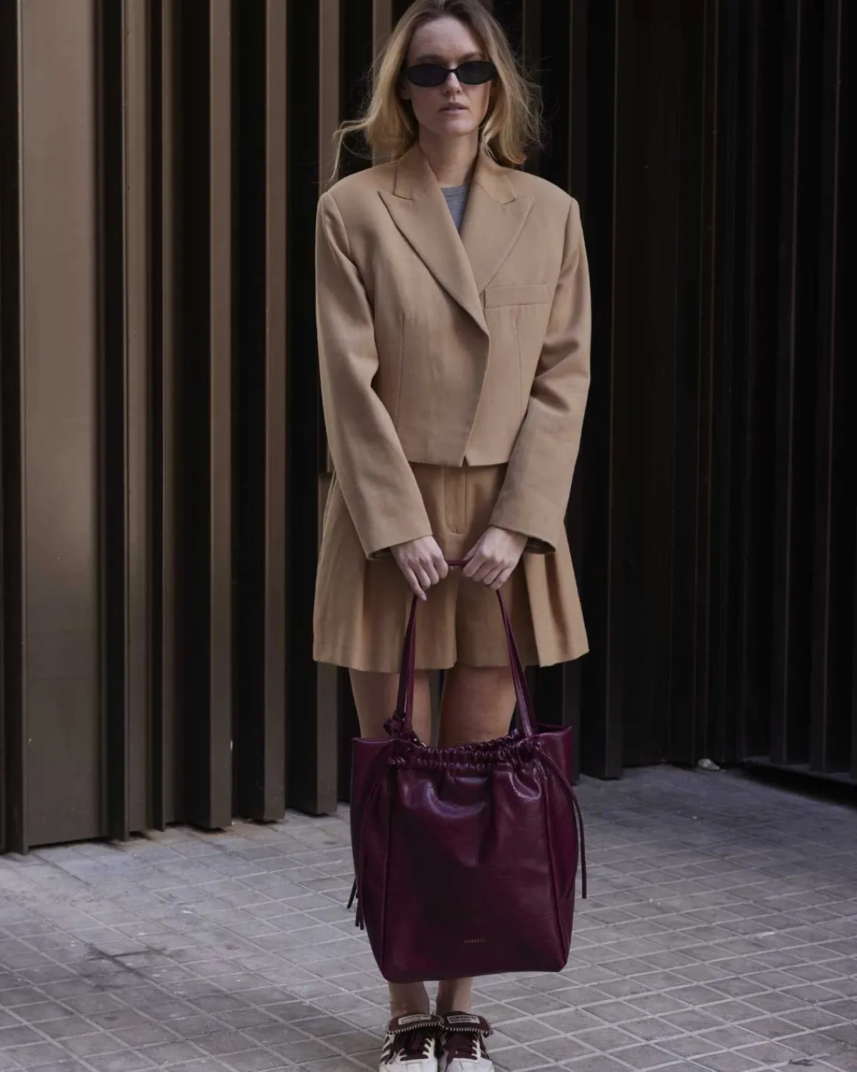 Bolsos De Hombro | Lonbali Bolso Julias Burdeos