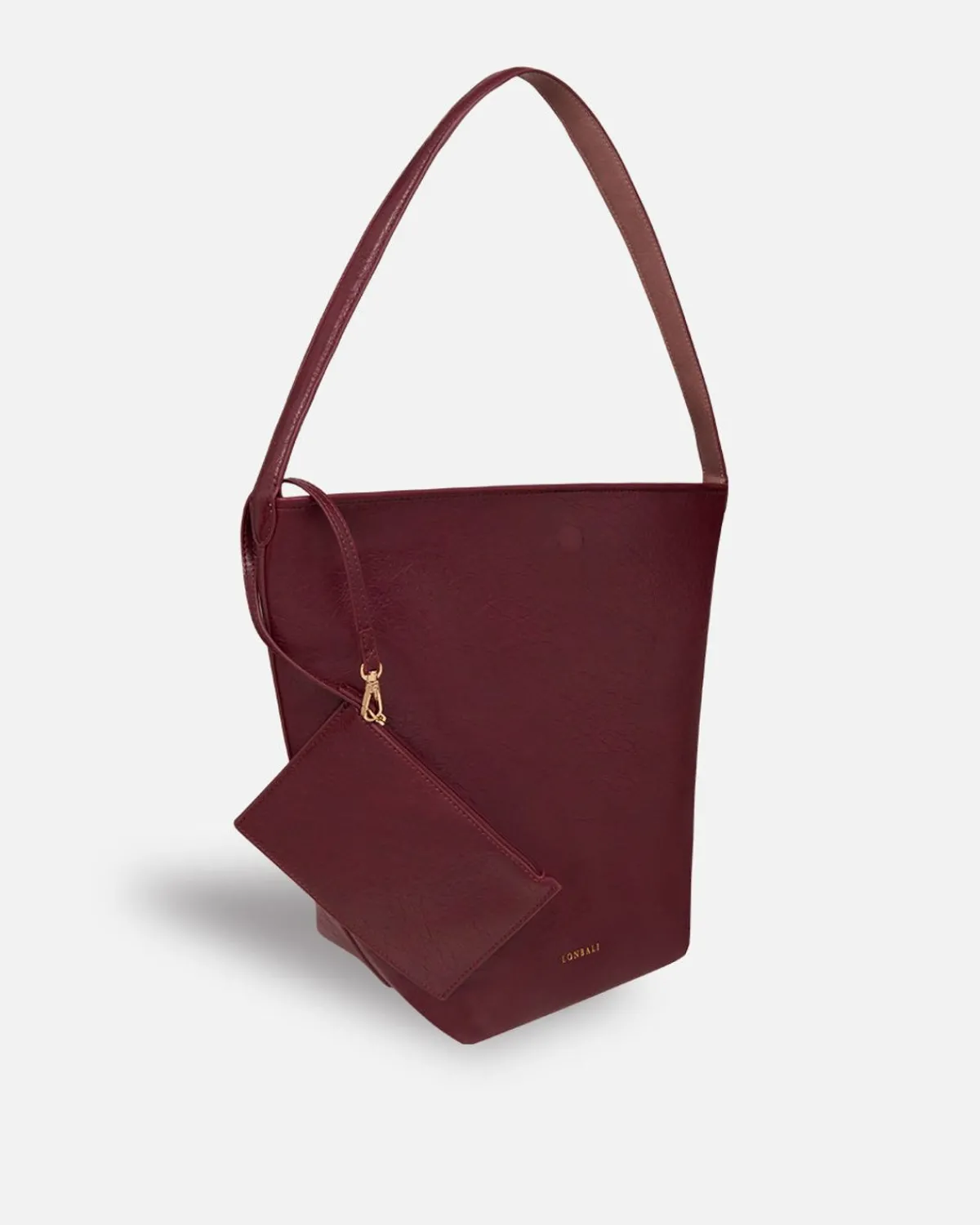 Bolsos Shopper | Lonbali Bolso Lemans Burdeos/Nude