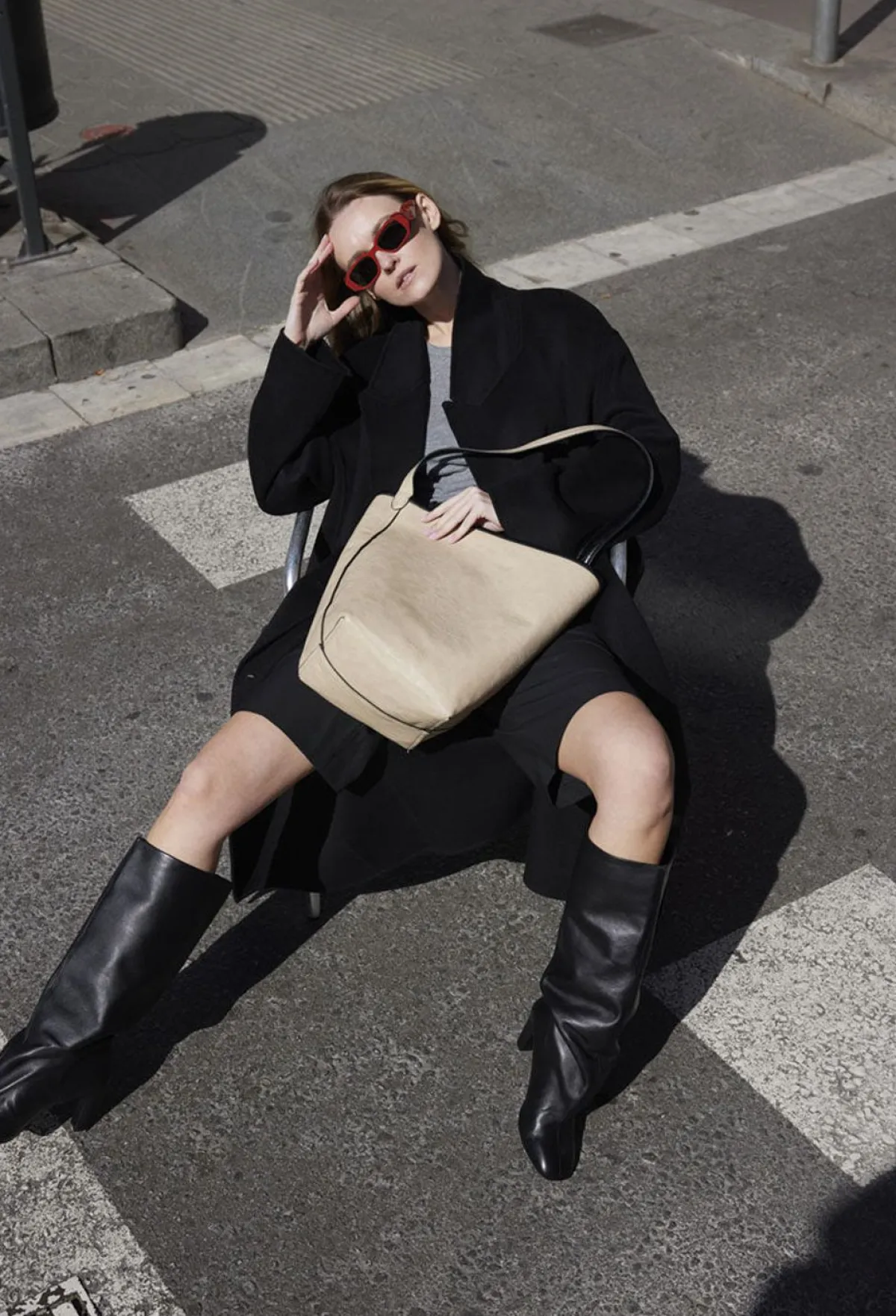 Bolsos Shopper | Lonbali Bolso Lemans Negro/Beige