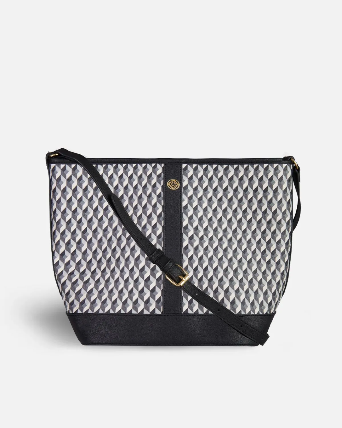 Bolsos Bandolera | Lonbali Bolso Siena Born B&W Negro