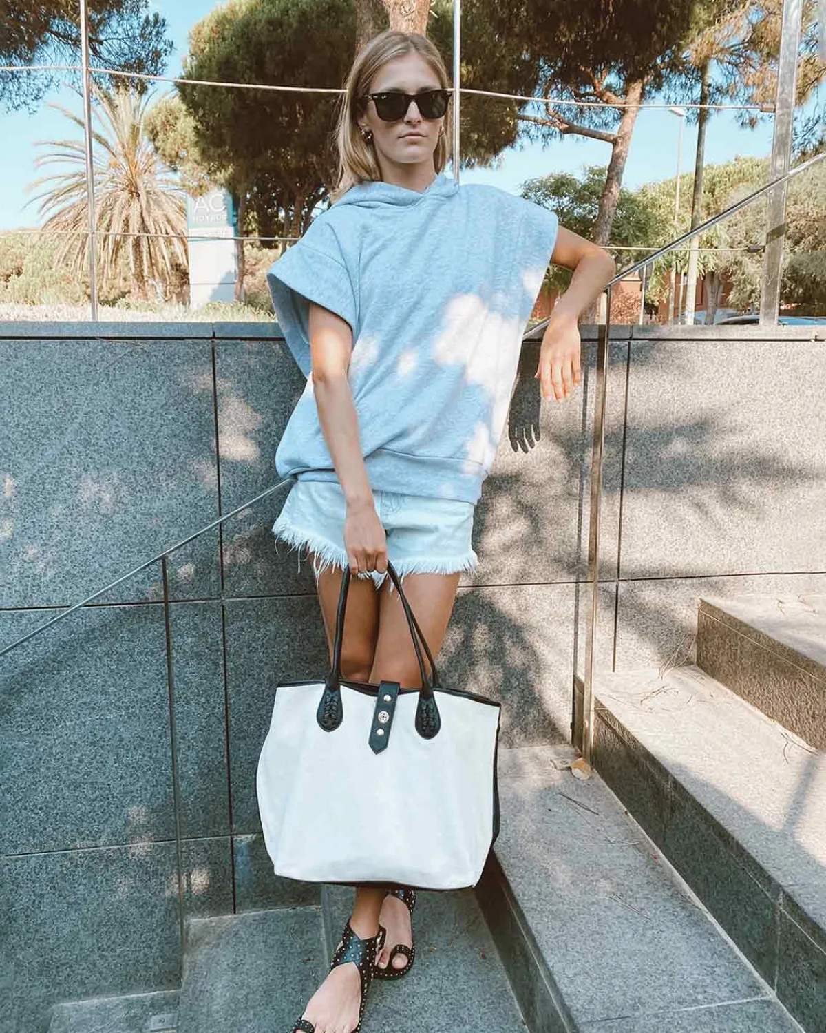 Bolsos Shopper | Lonbali Bolso Sintra Blanco