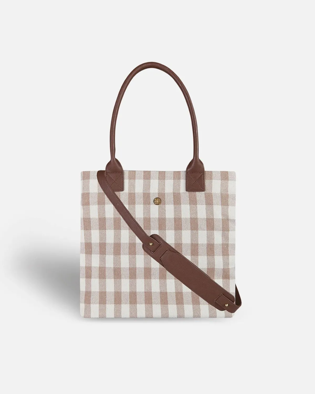 Bolsos Shopper | Lonbali Bolso Vichy Beige