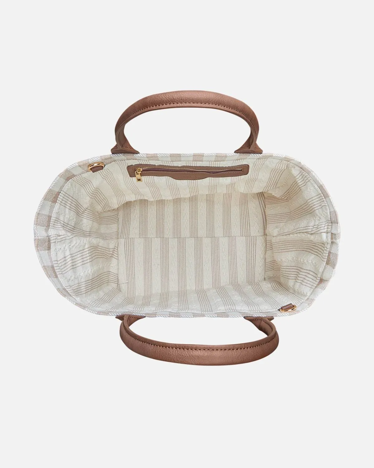 Bolsos Shopper | Lonbali Bolso Vichy Beige