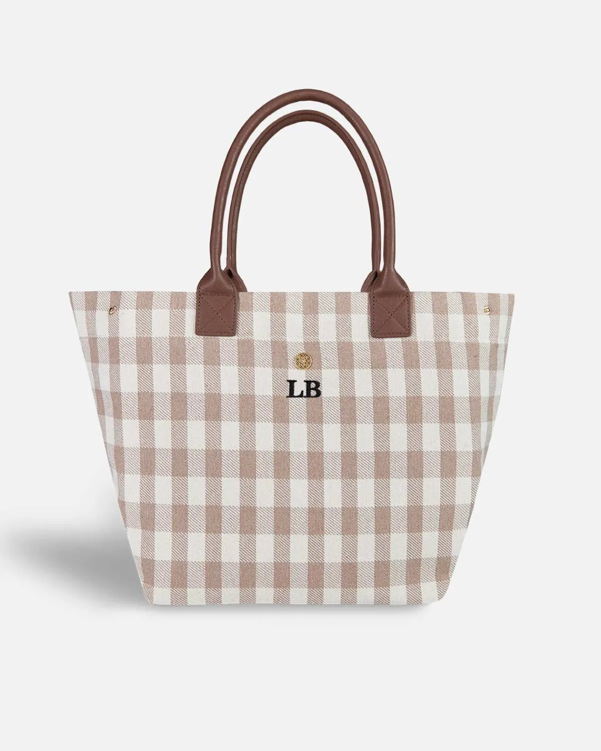 Bolsos Shopper | Lonbali Bolso Vichy Beige