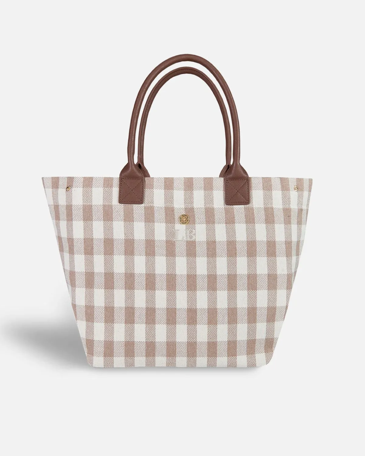 Bolsos Shopper | Lonbali Bolso Vichy Beige