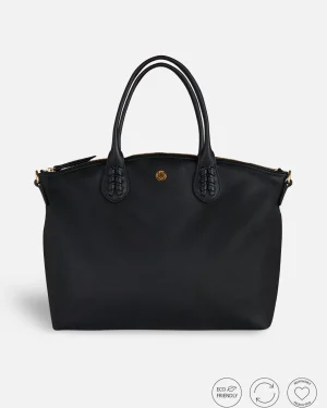 Bolsos Bandolera | Lonbali Bolso Zip Tote Basic Negro