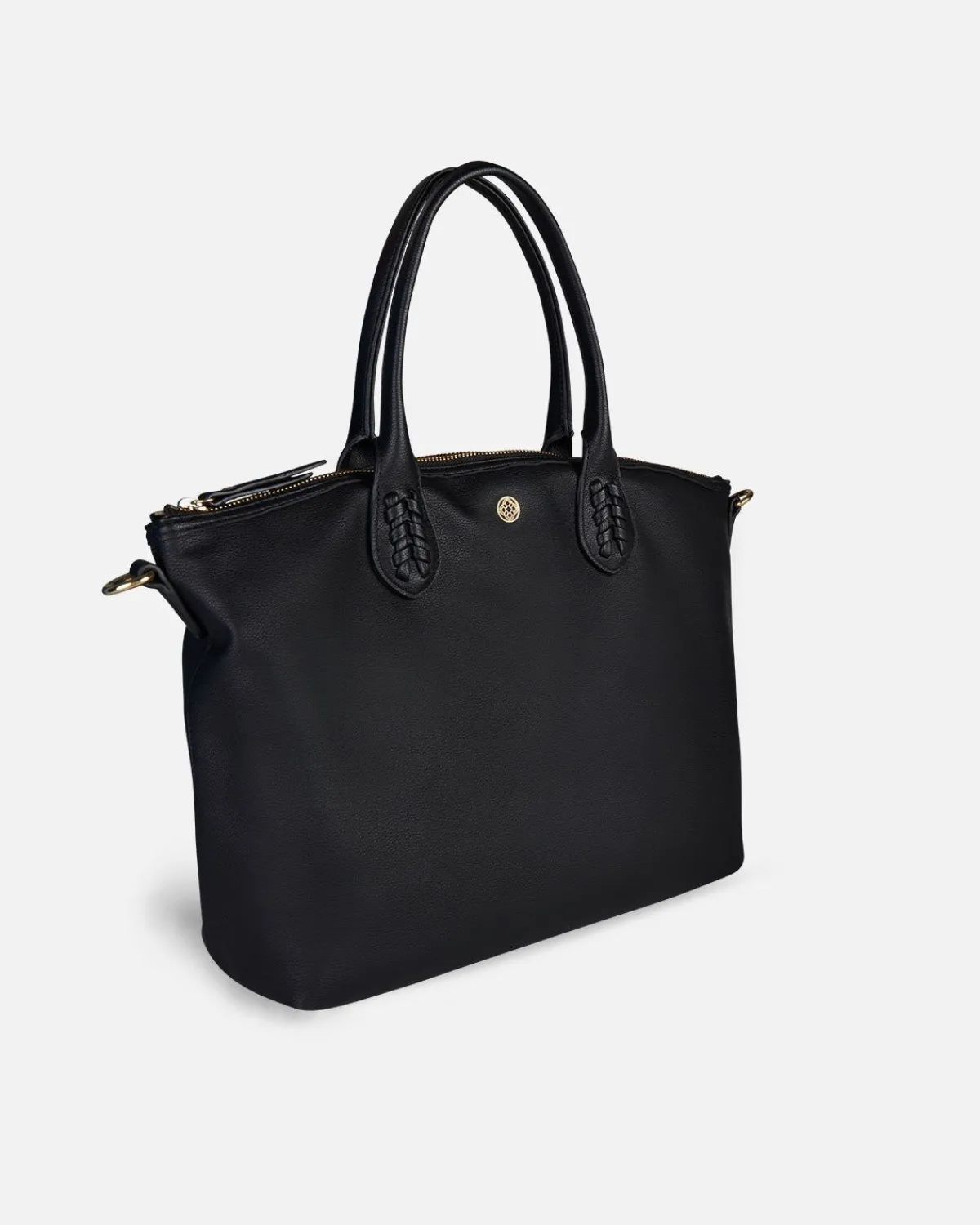 Bolsos Bandolera | Lonbali Bolso Zip Tote Basic Negro