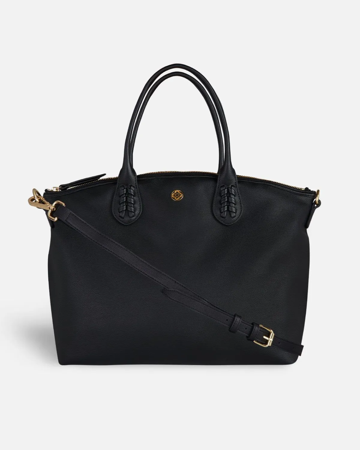 Bolsos Bandolera | Lonbali Bolso Zip Tote Basic Negro