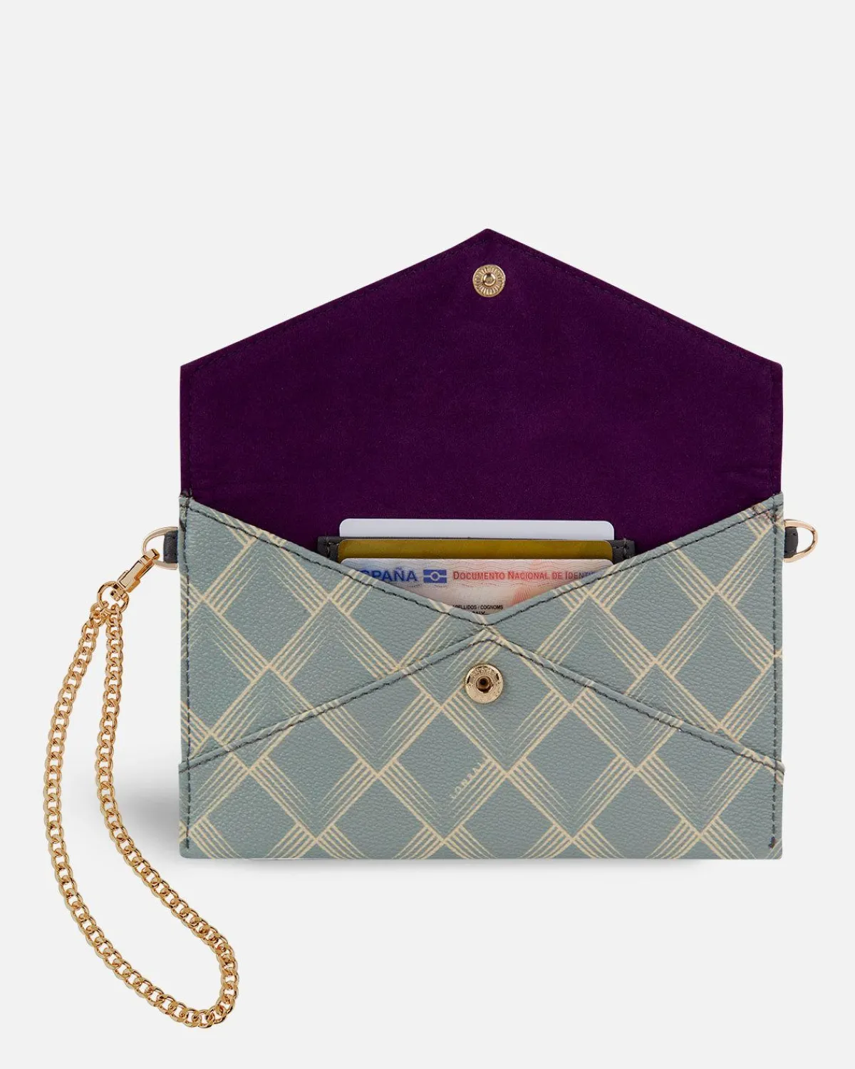 Carteras Y Monederos | Lonbali Cartera Xl Kensington Gris