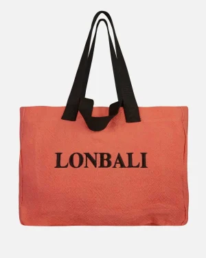 Bolsos Shopper | Lonbali Flax Tote Bag Coral