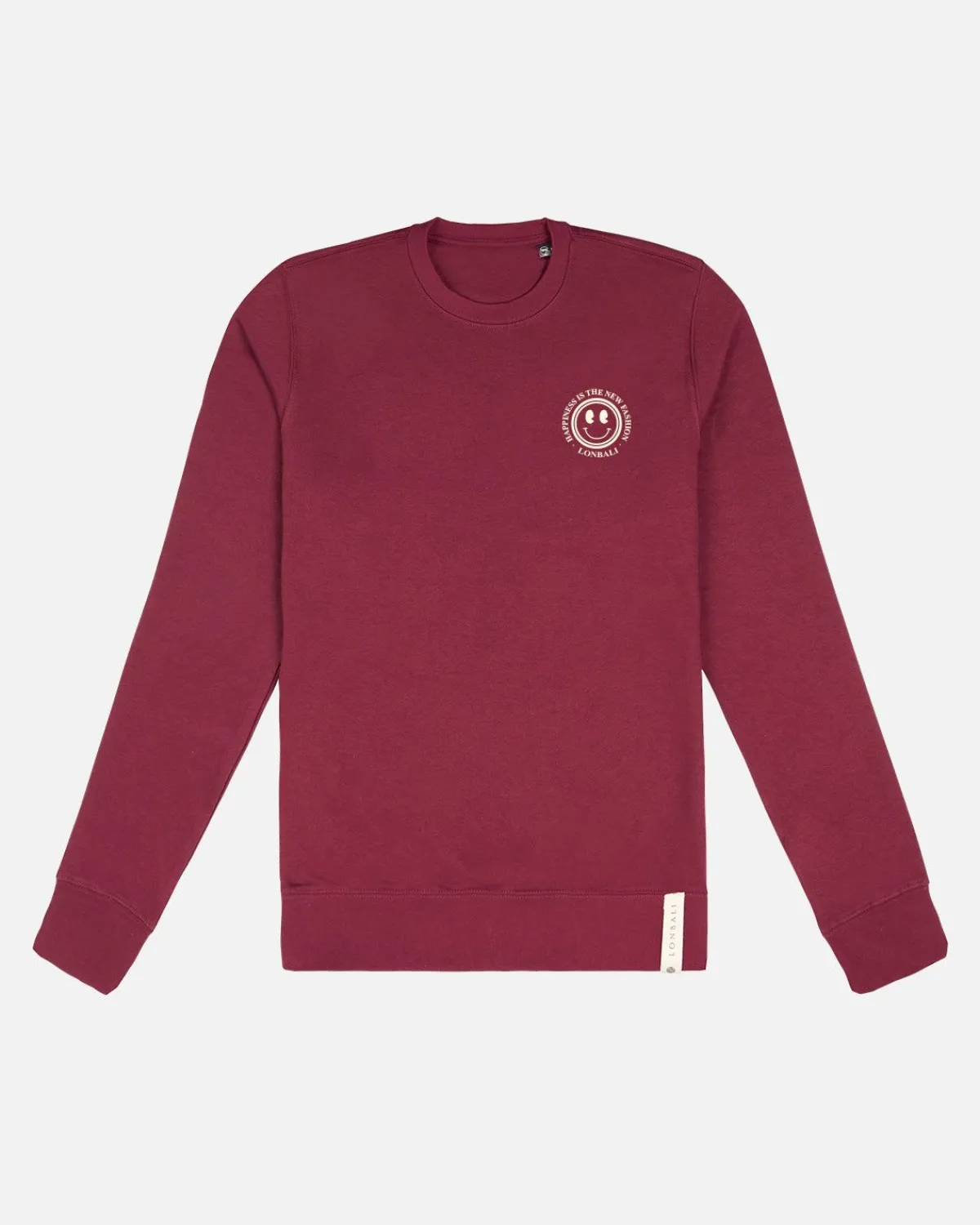 Sudaderas | Lonbali Sudadera Happy Burdeos