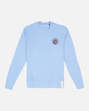 Sudaderas | Lonbali Sudadera Logo Celeste